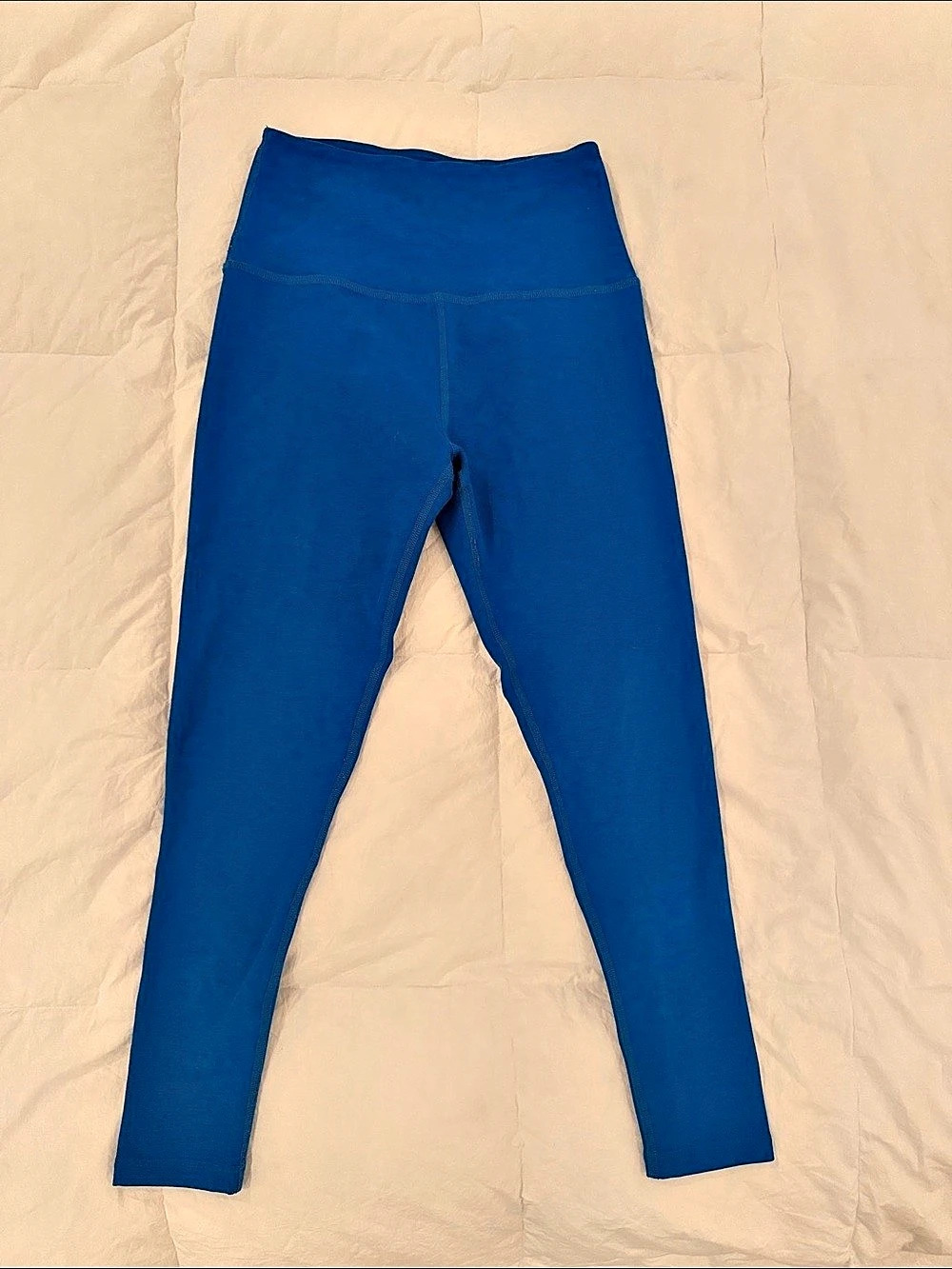 Beyond Yoga Spacedye Caught In The Midi High Waisted Legging Blue Medium